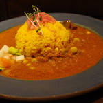 SPICE CURRY PALMYRA - カレー2種盛り：ポークキーマ