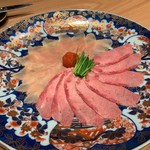 北新地 肉料理 名門 - ミノとタンしゃぶ