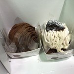 ろまん亭 - チョコモンブラン 生モンブラン
            大阪タカシマヤ開催の「大北海道展」にて