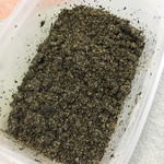 佳月堂 - 冷凍保存していた黒胡麻と和三盆、まだまだ香ばしい