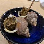 すし処 広川 - 磯ツブ貝の煮付け