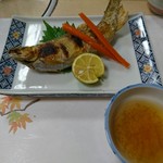 庄ちゃん寿司 - 鮎塩焼き