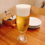 TRATTORIA mocchi - 生ビール