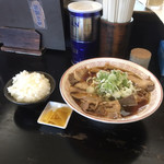 五衛門 - 醤油ラーメン＋ご飯