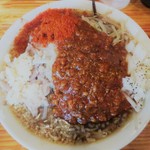 にかいや - オロチョンラーメン＋トッピング全部