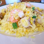 レストランびーどろ - 料理写真:日替りランチ シーフードピラフ700円