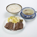 牛たん炭火焼ミックス定食　各味2枚４切計８切定食