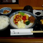 食彩 遊真 - 遊真　日替わり定食￥850円