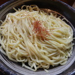 和風つけ麺 轍 - 麺はこんな感じ