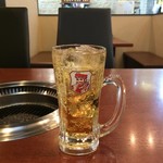 紅梅園 - R.1.7.6.昼 ブラックニッカハイボール 400円税別