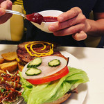 ベーカーバウンス - ベーコンチーズバーガー¥1600