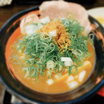 おれ流ラーメン鶏さき麺いち - 料理写真:煮干し鶏白湯ラーメン