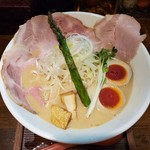 麺69 チキンヒーロー - 鶏極濃味玉チャーシュー1050円