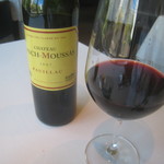 レストラン オオツ - シャトー・ランシュ・ムーサ2007　グラス　￥1600