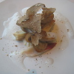 レストラン オオツ - ポルチーニ茸、ホッキ貝、秋トリュフ