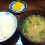 天勝 - ご飯とお味噌汁を別途オーダー☆彡
