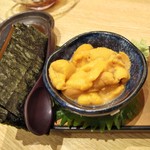 烏賊 鮨ダイニング 鮮助 - 塩水ウニ、旨いけど高いな～(^_^;)