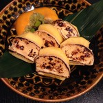 あい田 - 柿のチーズ味噌漬け焼き