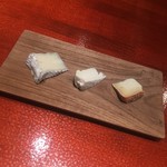 トラットリア 福祐 - チーズ盛り合わせ