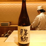 銀座 しのはら - 日本酒　勝駒(かちこま)の瓶