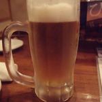 ちゅら海の台所 花花 - ドリンク写真:オリオンビール(生中)(530円)(2019年9月)