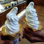 菓子工房 くるみ - 料理写真:ガンジーソフトクリーム