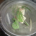 居魚屋　網元 - みょうが・水菜・豆腐入り