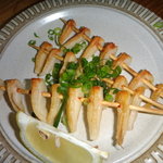 居魚屋　網元 - 真珠貝の貝柱の串焼き