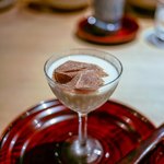 富小路 やま岸 - ☆プリンのトリュフがけ