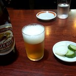 中華料理　ひかり - サービスのぬか漬け