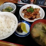 ニュー長田屋 - ホルモン定食です。(2019年10月)