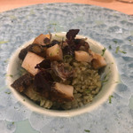 銀座 大石 - 大石流炊き込みご飯。ご飯ものはシェフの悲願だったそうです。