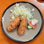 Tonkatsu Semmon Ten Shimizu - ランチ（串かつ定食） ¥870 の串かつ