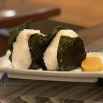 炭道楽 - おにぎり二個/350円