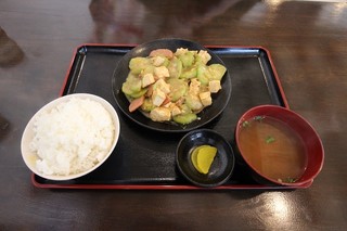 Shokudou Yamabiko - へちまの味噌煮