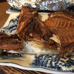 大衆酒場 ゑびす - カワハギの刺身、食べ終わったら180円で唐揚げにしてくれます(*^○^*)