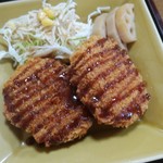 お食事処いよ家 - コロッケ定食
