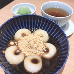 cafe 6 - ✿黒蜜きな粉白玉 750円(税込)
            ✿抹茶アイス 150円(税込)