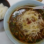 くるまやラーメン - 台湾ラーメン 760円     ライス無料