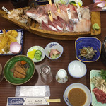 旅荘 みなと - みなとの夕食