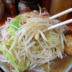 ラーメン 盛太郎 - チャーシュー麺、煮玉子940円（野菜マシマシ、脂少し）