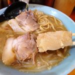 ラーメン 盛太郎 - チャーシュー麺、煮玉子940円（野菜マシマシ、脂少し）