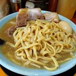 ラーメン 盛太郎 - チャーシュー麺、煮玉子940円（野菜マシマシ、脂少し）