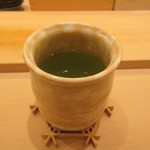 寿司 竹本 - お茶をいただいて