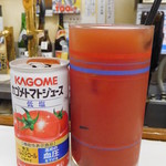 酒のデパート ヒトモト 立ち呑みカウンター - トマトハイ