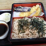 京屋 - 天ざる850円