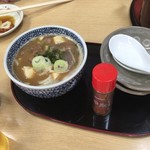 朝日屋 - もつ煮。