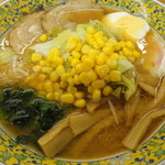 越後川口SA上り線スナックコーナー - 味噌ラーメン