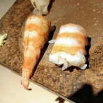 鮨の間 - 車海老