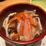みえ田 - 松茸とすわいの鍋
